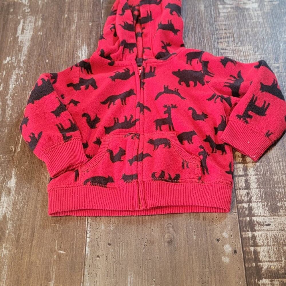 Moose and bear sweater/ zip up jacket/NOW ON CLEARANCE!!!@